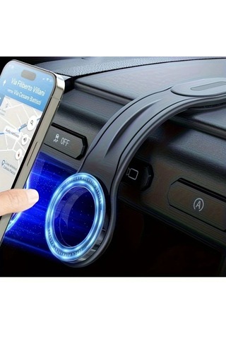 Primepickings Black- Manyetik Araç Telefon Tutucu Çıkarılabilir Bükülebilir Kol