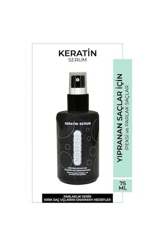 Keratin Saç Serumu 75 Ml - Yıpranmış Saçlar İçin - Mrfs