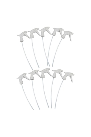 Sprey Triger Başlık- Beyaz Fısfıs Sprey Başlığı 10 Adet