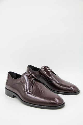 Tigana 42753 Erkek Klasik Ayakkabı - Bordo-bordo