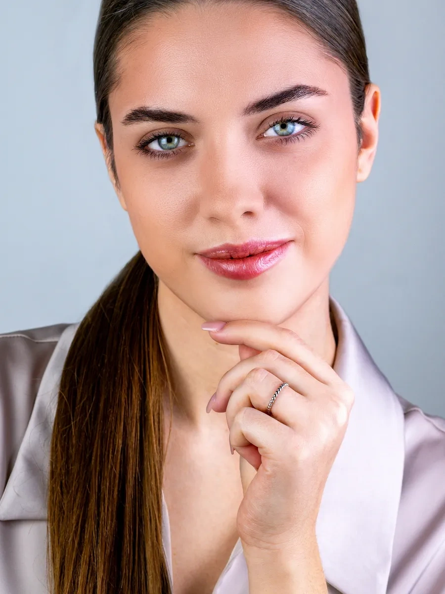 Torgovyj Dom Uvelir Holding İnci Taşlı İnce Yüzük, Gümüş 925 409913520 Altın