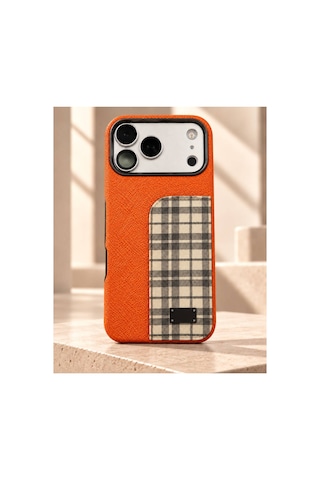 Royal Check İphone 17 Pro Max Ve 18 Pro Max Uyumlu Premium Deri Dokulu Ekose Desenli Lüks Telefon Kılıfı Metal Plaka Detaylı Royal Orange - 936023552 Royal Orange Royal Check İphone 17 Pro Max Ve 18 Pro Max Uyumlu Premium Deri Dokulu Ekose Desenli Lüks Telefon Kılıfı Metal Plaka Detaylı Royal Orange - 936023552 Royal Orange