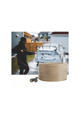 Singree 50ft 5000psı Yüksek Basınçlı Yıkama Hortumu - M22 Bağlantılı, Esnek Ve Dayanıklı