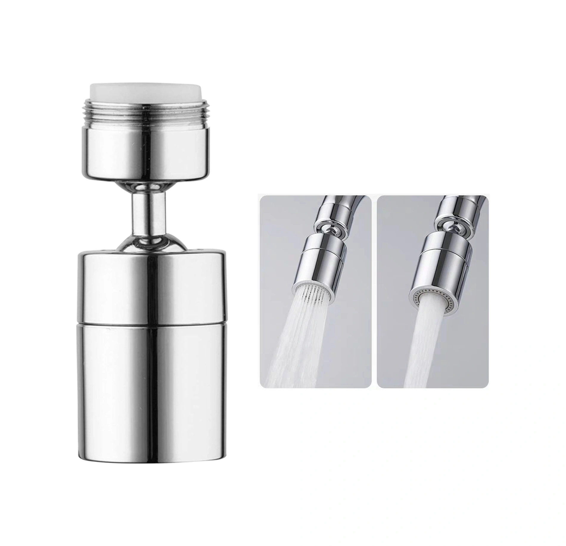 Yunboo M24 Dişli Bakır Faucet Aerator: 360 Dönebilen, İki Fonksiyonlu Hava Karışımı & Güçlü Sprey , Su Tasarruflu, Uzunlaştırıcı Musluk Ucu Diğer