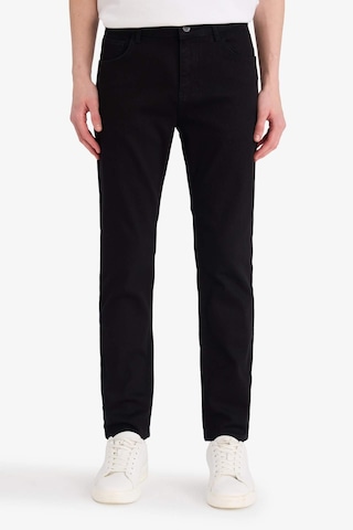 Defacto Sergio Regular Fit Normal Bel Boru Paça Jean Pantolon E6111ax26spnm40 Siyah-nm40