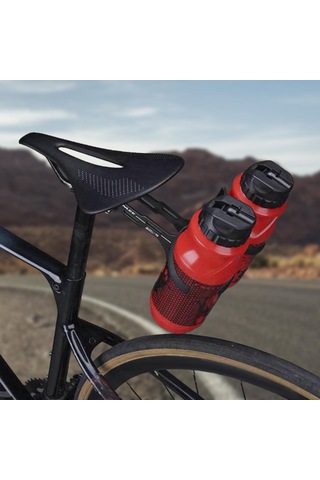 Homyl Bisiklet Su Şişesi Tutucu Adaptörü Aksesuarları Montajı Siyah