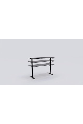 Adornist - Yüksekliği Ayarlanabilir Ergonomik Bilgisayar & Çalışma Masası - Tek Motorlu 2 Hafızalı Beyaz, 160 Çok Renkli