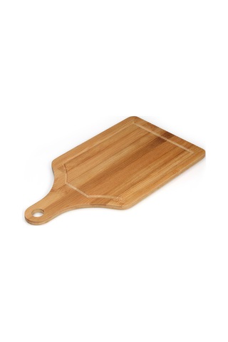 Leezsing Kare Moso Bambu Kesme Tahtası - Meyve, Pizza, Sebze İçin Tam Bambu Tasarım - 33x18x0.9cm Shape 1 Diğer