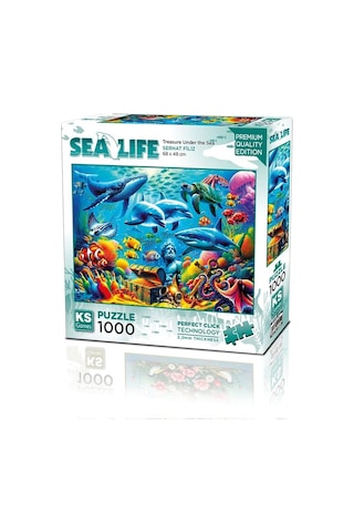 20825 Puzzle 1000 Treasure Under The Sea