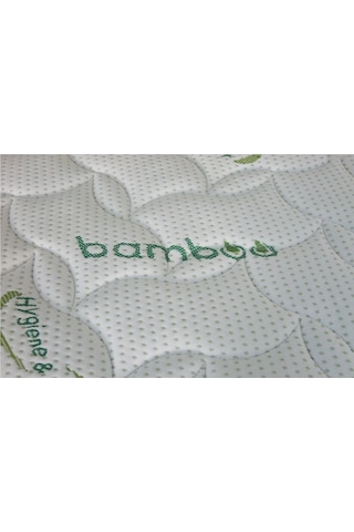 Opalin Bambu Yeşil Baby Ortopedik Yaylı Bebek Yatağı 70 x 180 CM