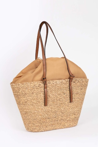 DeFacto Kadın Hasır Omuz Çantası Z4390AZNSBG33 Bej