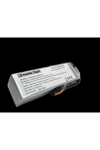 Masterflight 22,2v Li-po Pil 5000mah 40c 6s Lityum Polymer Batarya