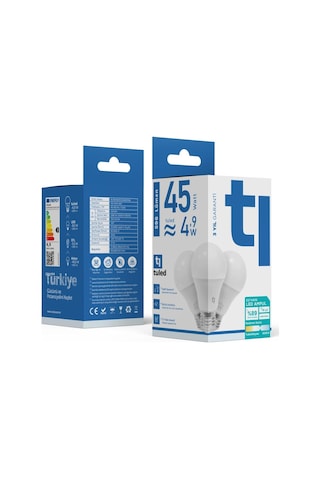 Redeem A60s E27 Led Ampul, Titreşimsiz, Göz Konforu, 596 Lümen, Tuled Beyazı, 5000 Kelvin Diğer