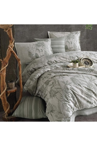 Clasy Tek Kişilik Nevresim Takımı Tuva Yeşil