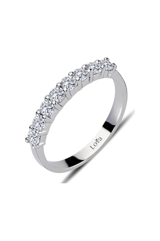 Lova 0,60 Karat Pırlanta Yarımtur Yüzük - 1050205