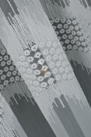 8p9442 - 12p9442 Tül Perde V-fikse Ekru