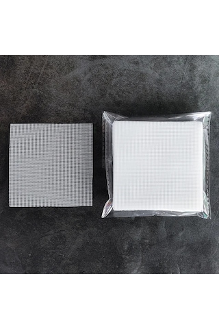 10x10cm 100 Adet-saksı Delik Örgü Pedi, Bonsai Saksısı Alt Izgara Mat, Toprak Kaybını Önler, Nefes Alabilen Yayılım İstasyonu, 10 Adet, 100 Adet