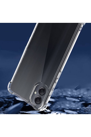 Huawei P9 Lite 2017 Kılıf Köşe Korumalı Şeffaf Sert Premium Silikon Kapak Ryc/nitro Şeffaf