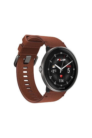 Polar Ignite 3 Fitness Ve Yaşam Saati Titanium Lthr Brnz M/l