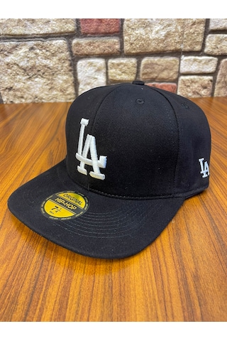 Hamze La Los Angeles Hiphop Snapback Rapper Baseball Drip Şapka Cap Siyah - Beyaz
