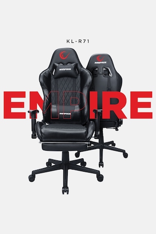Rampage Kl-R71 Empıre Ayak Dayama Yerli Siyah/Silver Gaming Oyunc