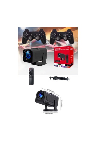 Projektör - 863 - Siyah Android Tnabilir Sinema Projeksiyon Wifi Destekli En Güncel - Shopgpt - Sürüm Akıllı