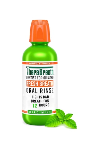 Thera Breath Fresh Breath Mild Mint Ağız Çalkalama Suyu 473ml Thera Breath Fresh Breath Mild Mint Ağız Çalkalama Suyu 473ml