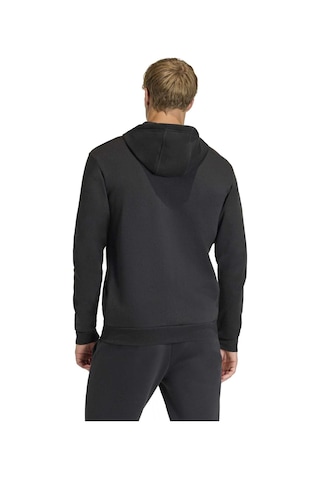 Black/whıte Adidas Erkek Futbol Kapşonlu Sweatshirt Ent26 Fz Hood Kf5945 siyah