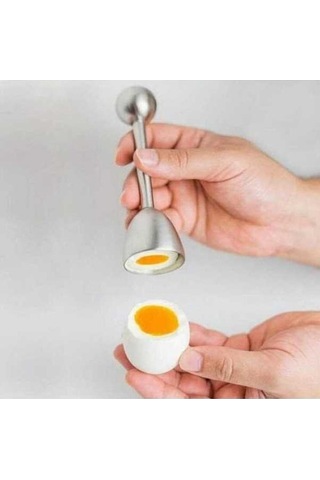 Fastbuy Mutfak Aletleri Paslanmaz Çelik Yumurta Makası Açacağı, 4.5x14.5cm Boyut, Ev İçin Uygun Yumuşak Tasarım Diğer Modelle Diğer