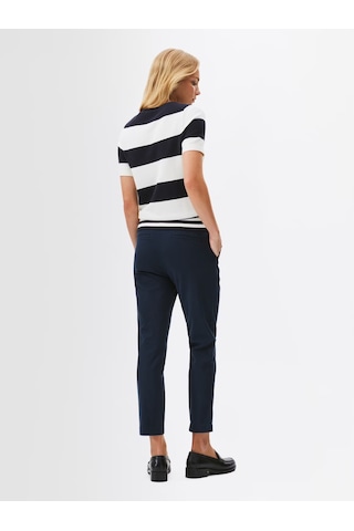 Tommy Hilfiger Co Stretch Gmd Slım Chıno Kadın Mavi Pantolon - Ww0ww45920 Mavi