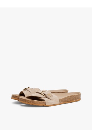 Tommy Hilfiger Kadın Bej Sandalet Fw0fw08809 Afe