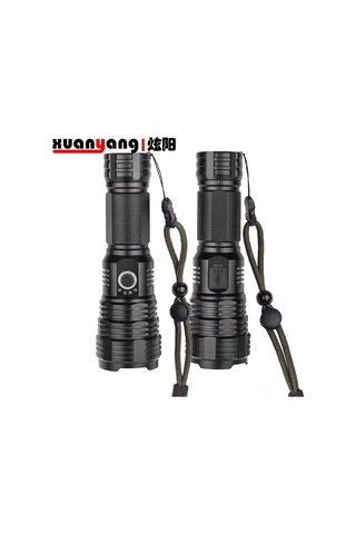 Ranyeek P70 Led El Feneri, Geniş Yakınlaştırma, Parlak Uzaktan Işık, Akım Göstergesi, Acil Dış Mekan Kullanıma Uygun, Veri Kablosu Dahil Çok Renkli