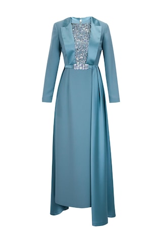 Senna Pearly Dress Yeşil Yeşil