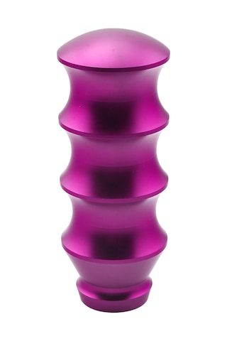 Dianziye Alüminyum Vites Topu - Evrensel Manuel Ve Otomatik Vites Uyumlu 8mm,10mm,12mm - Mor Renk - Konforlu Tutuş - Direk Montez Mor