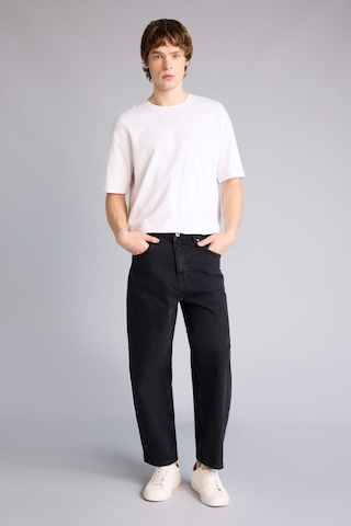 Defacto Tapered Wıde Leg Fıt Pantolon Siyah