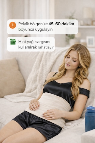 Pelvik Bölgesi Hint Yağı Sargı Bezi + Hexansız Hint Yağı 100 ML