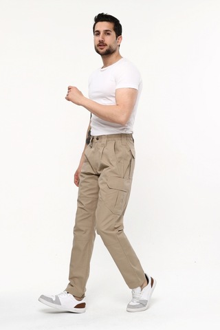 Uniprom Tokyo Model Outdoor Taktical Pantolon, Taktik Pantolon, Ripstop Kumaş Bej