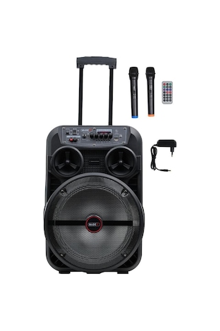 280 Watt Kablosuz Şarjlı Mikrofonlu Mevlüt Anfisi Hoparlör Mxr-280 Bluetoth Usb Echo 12 İnç -133303