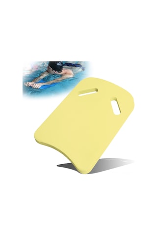 Xindoker Yumuşak Eva Su Yürüyüşü Tahtası - Sarı U Şekilli Yüzme Egzersiz Aracı Hafif, Güven Artırıcı Sarı