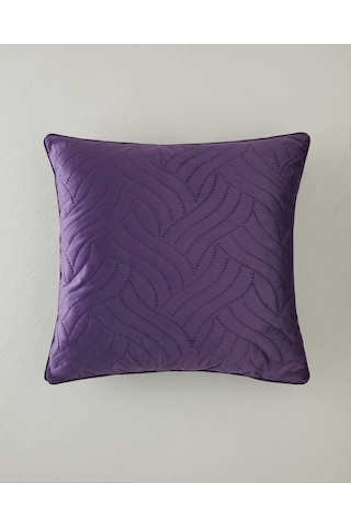 English Home Spiral Kırlent 45x45 Cm Mor Mor