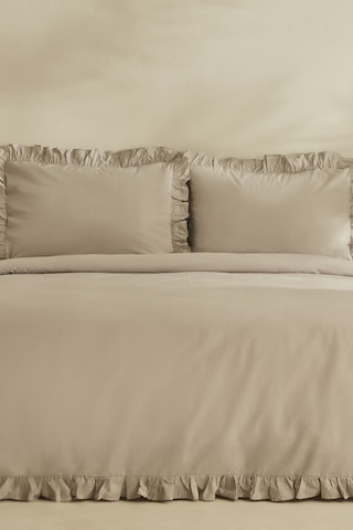 Karaca Home Pure %100 Pamuk Çift Kişilik Nevresim Takımı Açık Gri