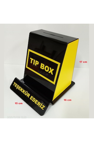 Sarı-Siyah Tip Box