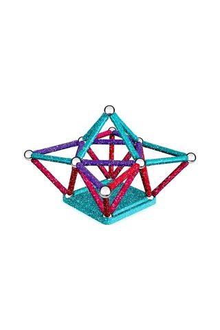 Sunman Geomag Glitter Manyetik Çubuklar 60 Parça