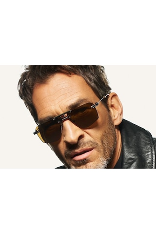 T-henri Spektre Unisex Güneş Gözlüğü Altın