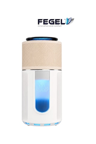FG-202 Akıllı Wifi Destekli 4 Katmanlı H13 Hepa Hava Temizleyici Beyaz