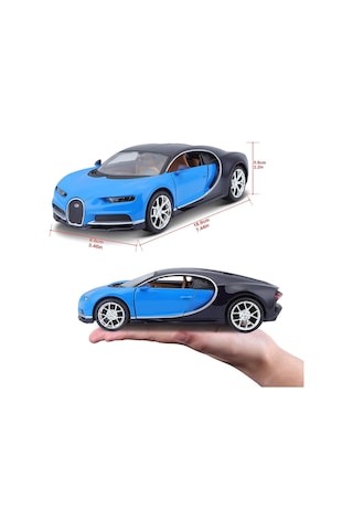 Maisto 1/24 Bugatti Chiron - Mavi