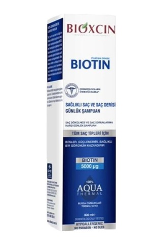 Biotin Şampuan, 300 Ml, Sağlıklı Saç Ve Saç Derisi Günlük Şampuan