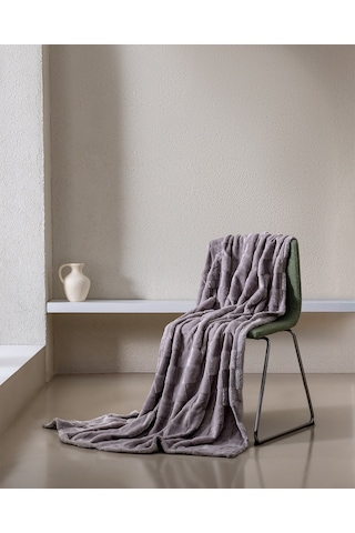 Vaporeux Welsoft Düz Tv Battaniye - Gri 8684427293096 Gri