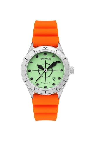 Spinnaker Cahıll Otomatik Sp-5142-01 Spongebob Squarepants Timekeeper Limited Edition Erkek Kol Saat Metalik Gri