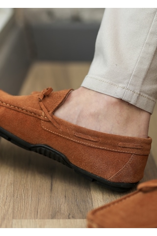 Erkek Hakiki Deri Günlük Loafer Günlük Ayakkabı Weert1241 001